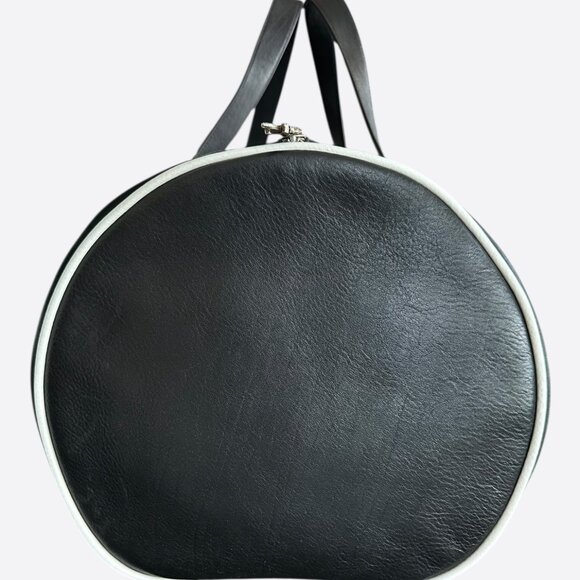 Chrome Hearts Black White & Red Triple Cross Leather Duffel Bag - Picture 2 of 6